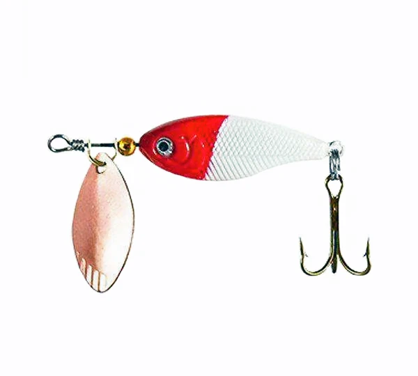 Wizard Chub Spinner White/Red 8gr 1 Wizard Chub Spinner White/Red 8gr