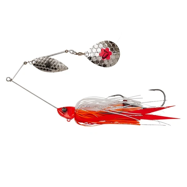 Savage Gear Da'Bush Spinnerbait Red Head Silver 55g 1 Savage Gear Da'Bush Spinnerbait Red Head Silver 55g