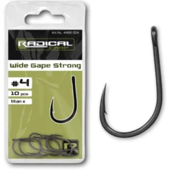 #2 Radical Wide Gape Strong Titan X 10pcs -Goedkope Vissen Paradijs Winkel 8a2ec70ea63dfcb0