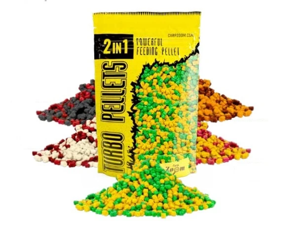 Carp Zoom 2in1 Turbo Pellets 3mm 500g Cheese-NBC 1 Carp Zoom 2in1 Turbo Pellets 3mm 500g Cheese-NBC