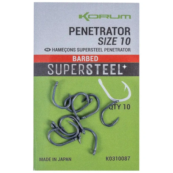 Penetrator Hook Size 12 Barbed (10) 1 Penetrator Hook Size 12 Barbed (10)