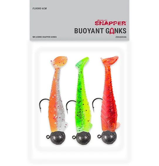 Korum Snapper Buoyant Gonks 6cm 5gr (3pcs) Fluoro 4 Korum Snapper Buoyant Gonks 6cm 5gr (3pcs) Fluoro - Afbeelding 4