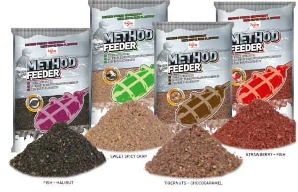 Carp Zoom Method Feeder Groundbait 1.0kg Strawberry Fish 1 Carp Zoom Method Feeder Groundbait 1.0kg Strawberry Fish