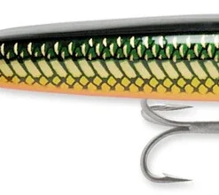 Storm Salt Rattlin Chug Bug 8cm Green Mullet Popper (Cbs08 1265)