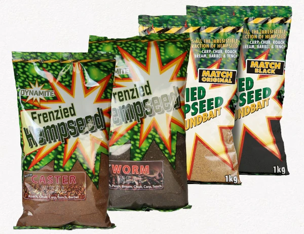 Dynamite Baits Frenzied Hemp Groundbait Worm 1 Dynamite Baits Frenzied Hemp Groundbait Worm