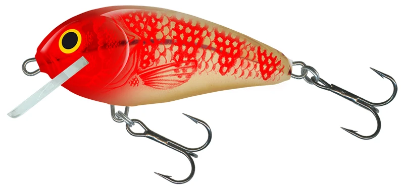Salmo Butcher 5cm Golden Red Head (Floating) 1 Salmo Butcher 5cm Golden Red Head (Floating)