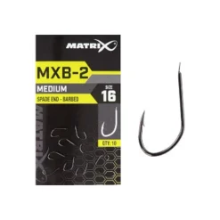 Matrix MXB-2 Barbed Spade End Black Nickel (10st) Maat 16 9 Matrix MXB-2 Barbed Spade End Black Nickel (10st) Maat 16 -Goedkope Vissen Paradijs Winkel a8c62586f05a9d12