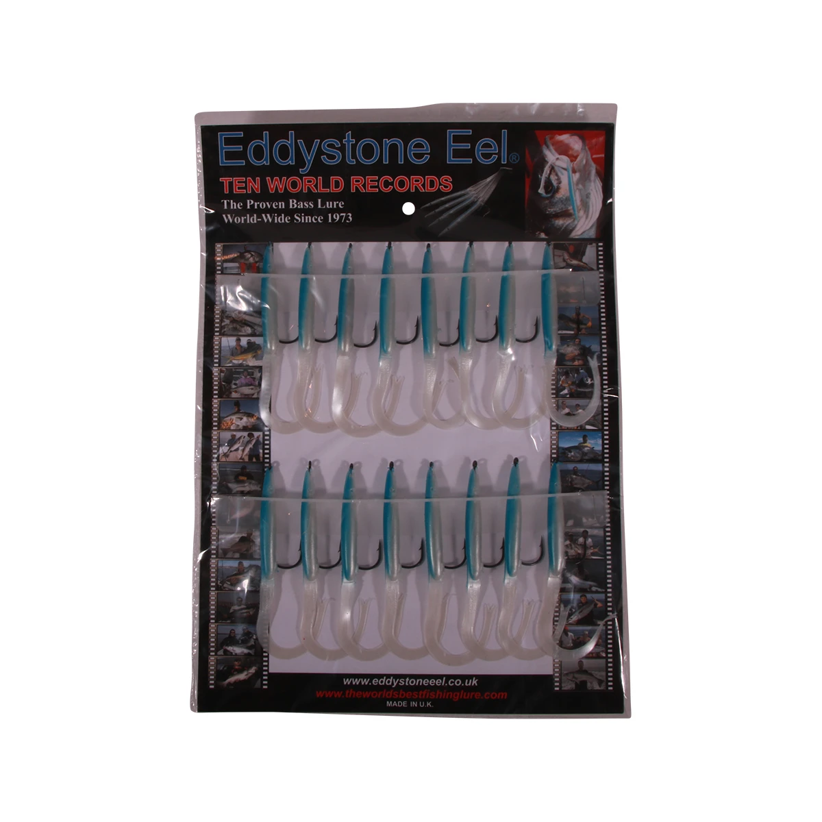 Eddystone Eel Eastender 1976 14cm (16pcs) Pearl Blue Back 1 Eddystone Eel Eastender 1976 14cm (16pcs) Pearl Blue Back