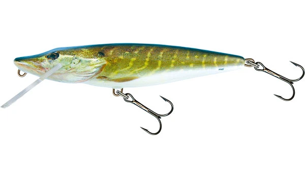 Salmo Pike Deep Runner Plug Real Pike 11cm 1 Salmo Pike Deep Runner Plug Real Pike 11cm