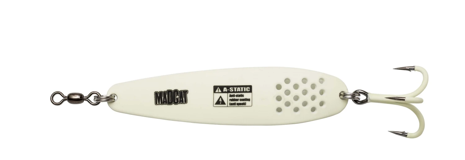 Madcat A-Static Turbine Spoon Size 3/0 90g Sinking Glow-In-The-Dark 1 Madcat A-Static Turbine Spoon Size 3/0 90g Sinking Glow-In-The-Dark