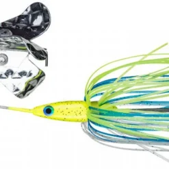 Strike King Tri-Wing Mini Buzz King Chartreuse Blue