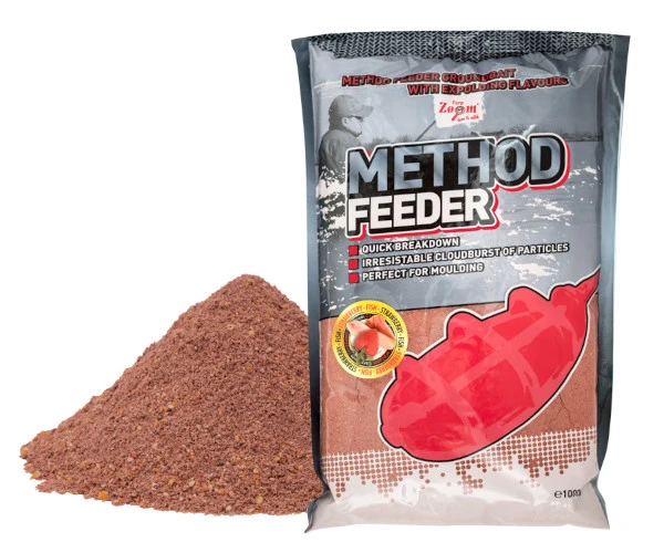 Carp Zoom Method Feeder Groundbait 1kg Orange-chocolate 1 Carp Zoom Method Feeder Groundbait 1kg Orange-chocolate