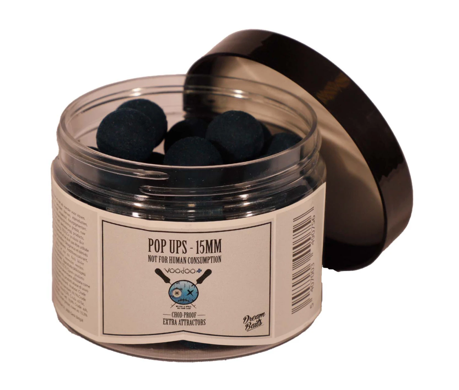 Dreambaits Voodoo+ Pop Ups Blauw 15mm 2 Dreambaits Voodoo+ Pop Ups Blauw 15mm - Afbeelding 2