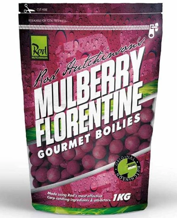 Rod Hutchinson Mulberry Florentine Boilies 15mm 1kg 1 Rod Hutchinson Mulberry Florentine Boilies 15mm 1kg