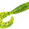 Strike King Rage Grub 4" Chartreuse Pepper