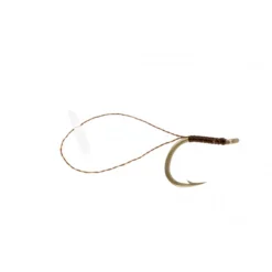 Korum Barbed Hook Hairs With Quickstops (5pcs) #14
