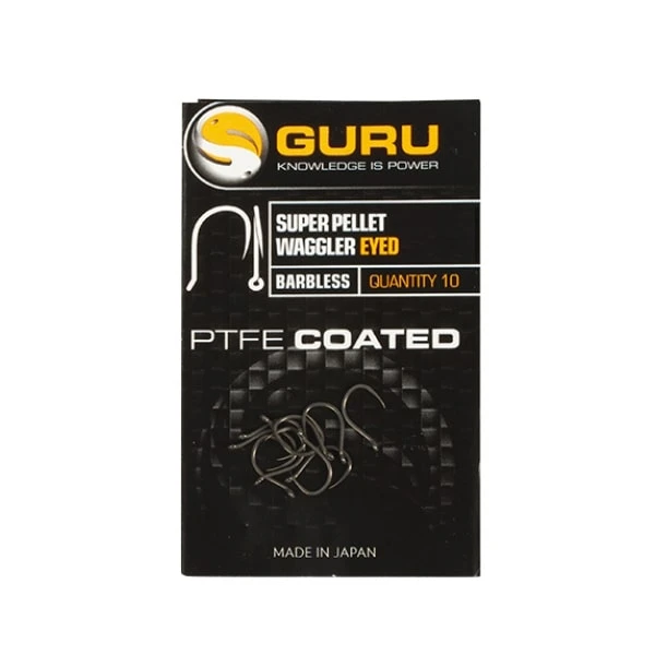 Guru Super Pellet Waggler Hooks Haakmaat 16 1 Guru Super Pellet Waggler Hooks Haakmaat 16