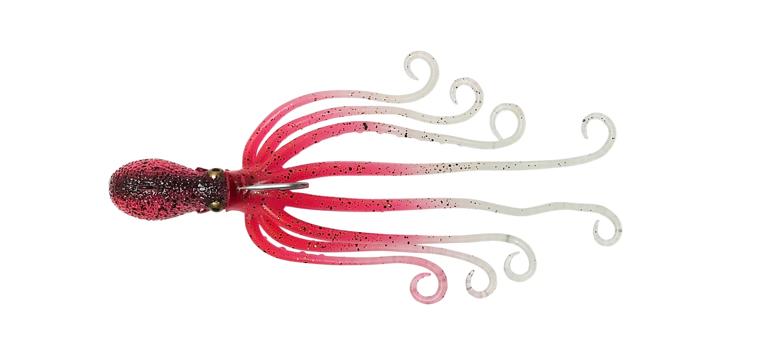 Savage Gear 3D Octopus 20cm 185g Sinking UV Pink/Glow 1 Savage Gear 3D Octopus 20cm 185g Sinking UV Pink/Glow
