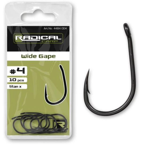 #6 Radical Wide Gape Titan X 10pcs 2 #6 Radical Wide Gape Titan X 10pcs - Afbeelding 2