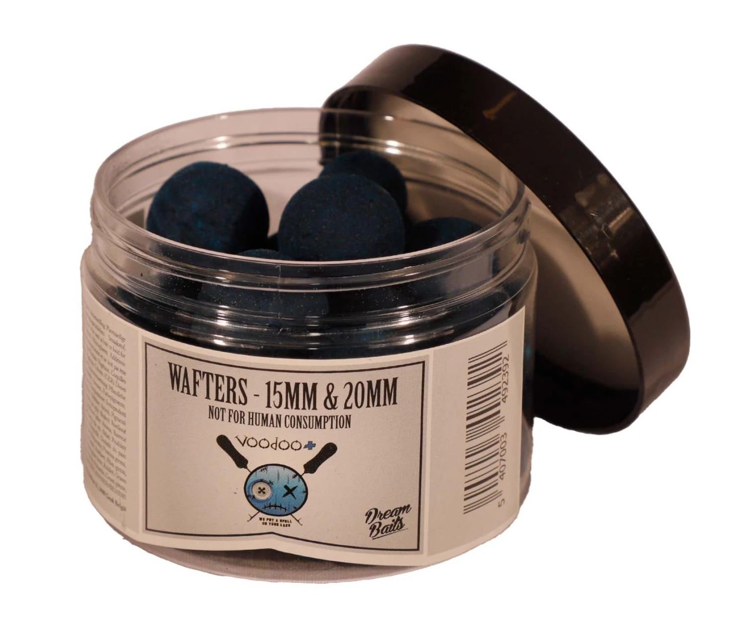 Dreambaits Voodoo+ Wafters Blauw (15+20mm Mix) 2 Dreambaits Voodoo+ Wafters Blauw (15+20mm Mix) - Afbeelding 2