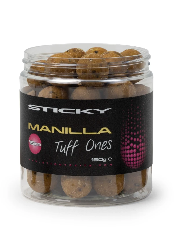 Sticky Baits Manilla Active Tuff Ones 16mm 160gr Pot 1 Sticky Baits Manilla Active Tuff Ones 16mm 160gr Pot
