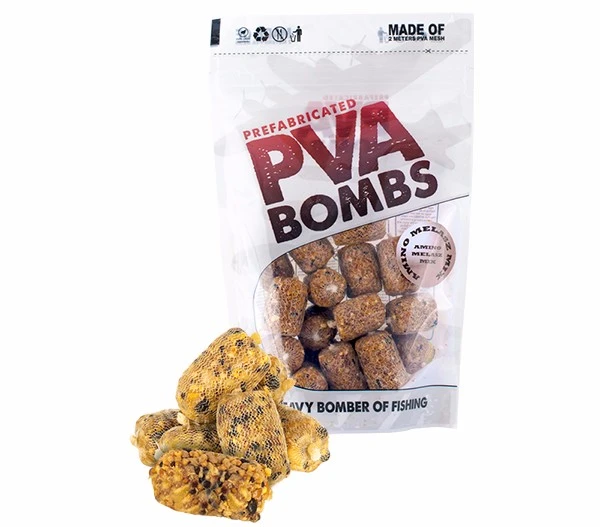 Energo Prefabricated B52 PVA Bombs - Fish Liver 1 Energo Prefabricated B52 PVA Bombs - Fish Liver