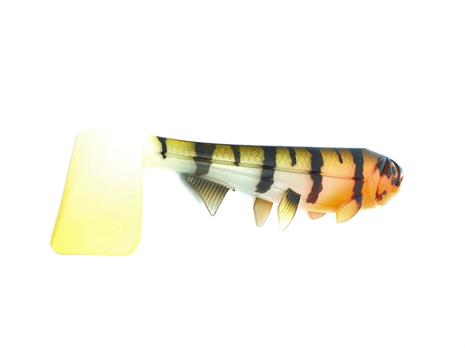 Hostagevalley Shad 14cm (25g) Red Head Perch 3 Hostagevalley Shad 14cm (25g) Red Head Perch - Afbeelding 3