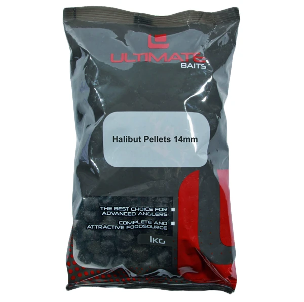 Ultimate Baits Halibut Pellets 1kg - 14mm 1 Ultimate Baits Halibut Pellets 1kg - 14mm