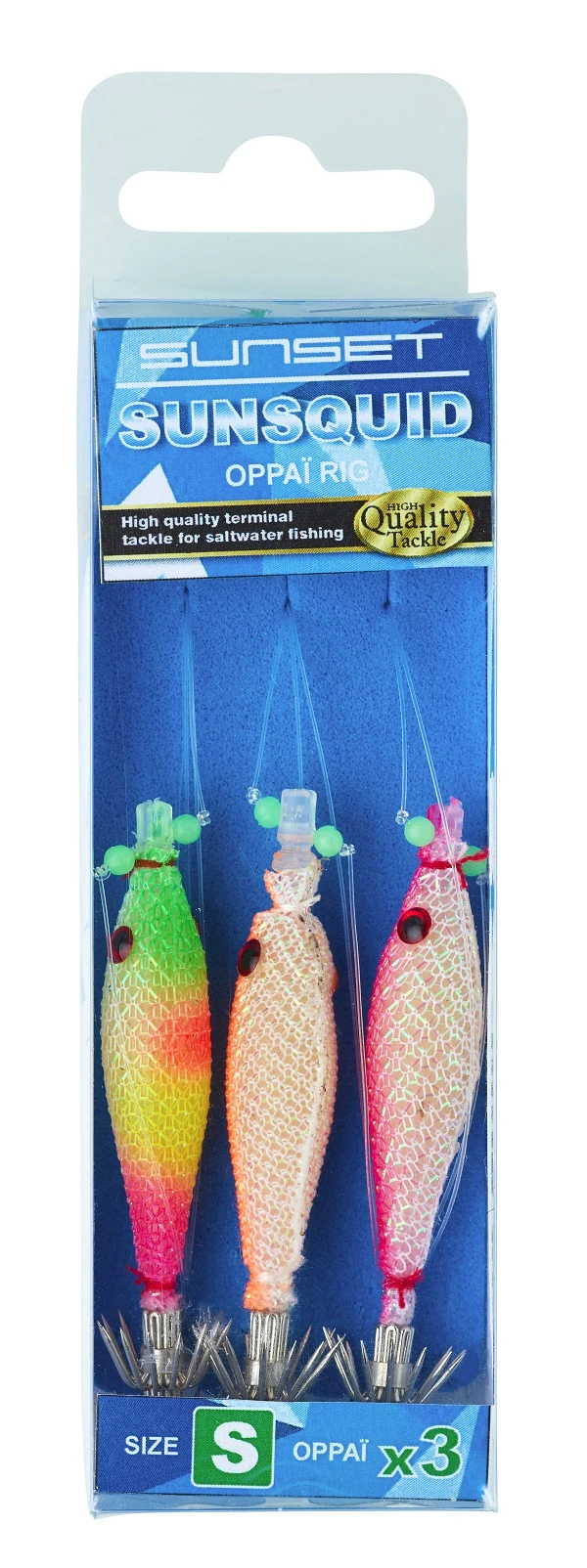 Sunset Rigs Sunsquid Oppaï 9cm 0,40mm 3 Stuks 2 Sunset Rigs Sunsquid Oppaï 9cm 0,40mm 3 Stuks - Afbeelding 2
