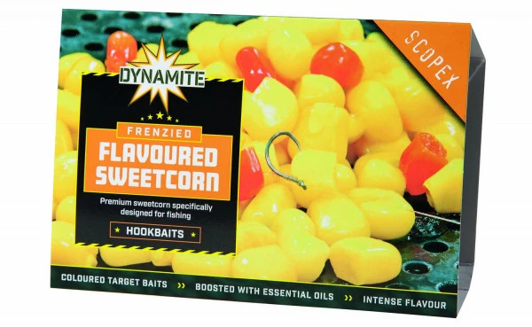 Dynamite Baits Frenzied Sweetcorn Yellow Scopex (250g) 1 Dynamite Baits Frenzied Sweetcorn Yellow Scopex (250g)