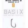 Korda Basix Wide Gape Barbless Size 8