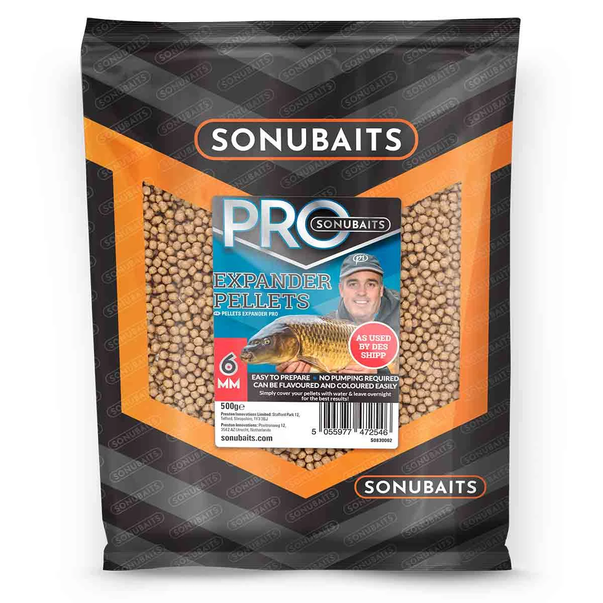 SonuBaits Pellets Pro Expanders 6mm (500g) 1 SonuBaits Pellets Pro Expanders 6mm (500g)