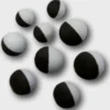 Behr Pop Up Round Mix Black White (9 Stuks)