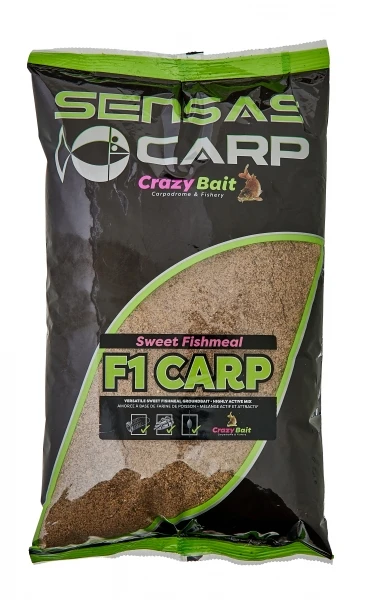 Sensas 3000 Sweet Fishmeal UK F1 Carp 1kg 1 Sensas 3000 Sweet Fishmeal UK F1 Carp 1kg