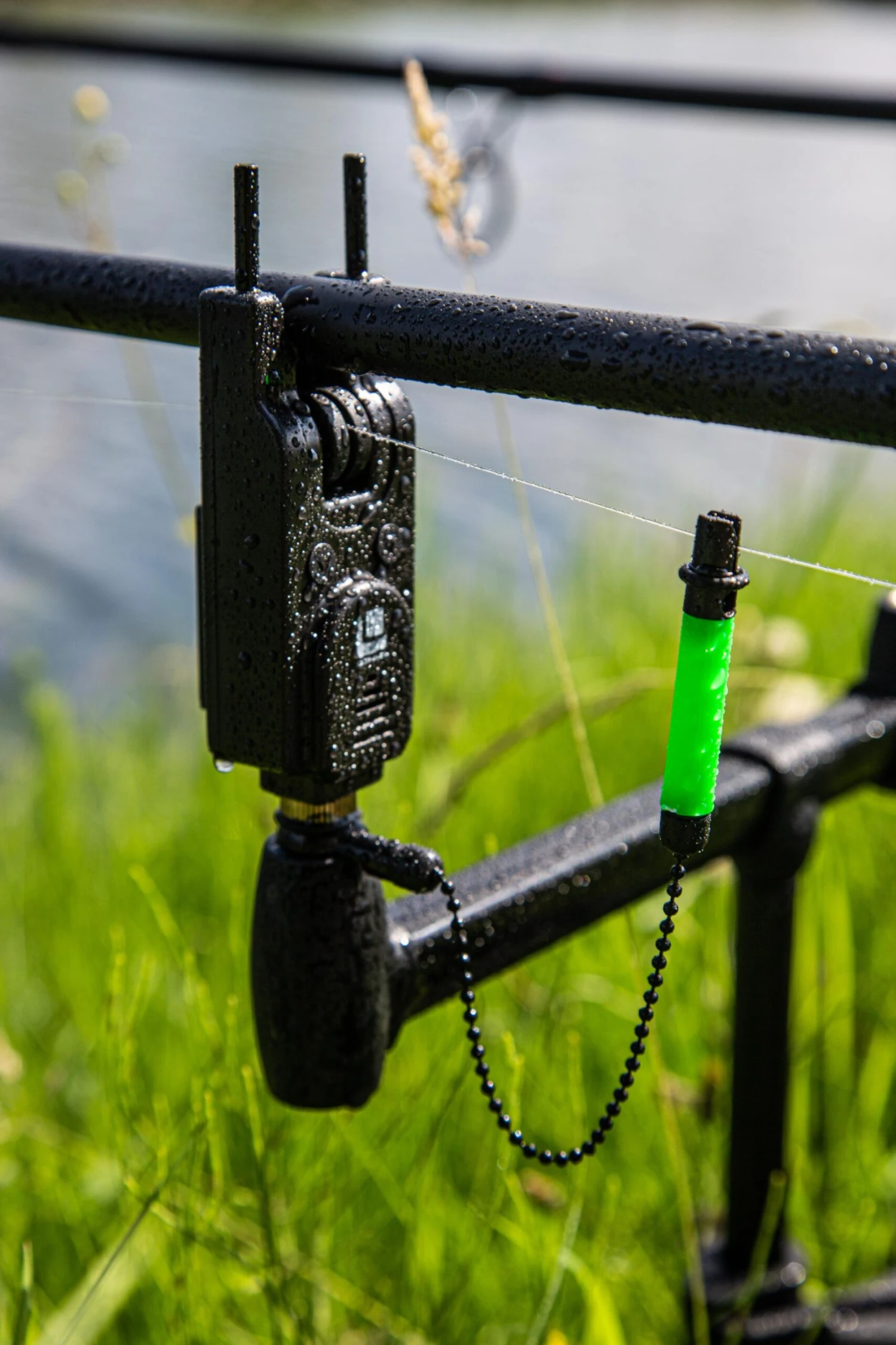 Ultimate Black Ball Chain Hanger Green 1 Ultimate Black Ball Chain Hanger Green