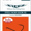Daiwa Steez Worm Hook SS FN Roofvis Haak #2 12 Stuks