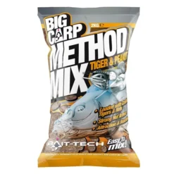 Bait-Tech Big Carp Method Mix Lokvoer Tiger & Peanut 2kg
