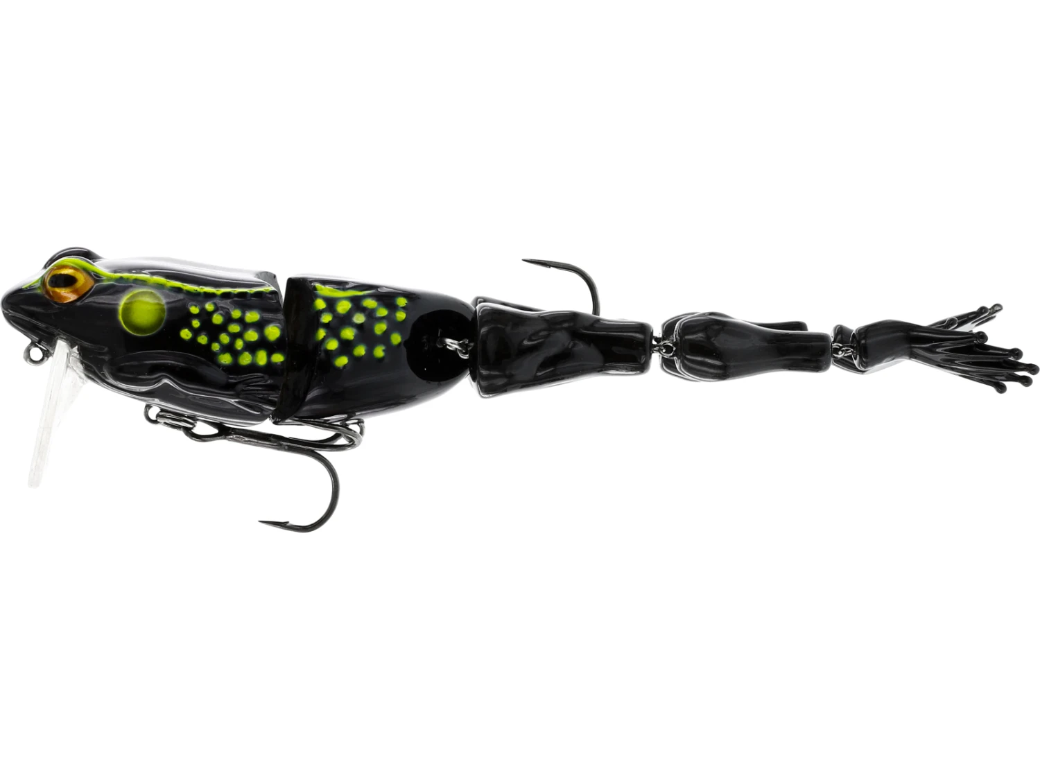 Westin Freddy The Frog Wakebait 9cm (18,5cm) 46gr Floating Black 1 Westin Freddy The Frog Wakebait 9cm (18,5cm) 46gr Floating Black