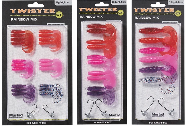 Kinetic Twister CT 15g 8,5cm Bright Day Mix 4 Kinetic Twister CT 15g 8,5cm Bright Day Mix - Afbeelding 4